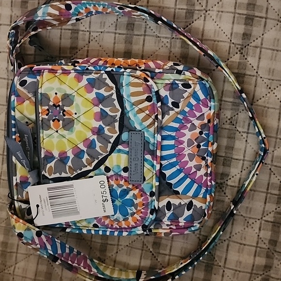 Vera Bradley Handbags - Vera Bradley Multicolor Quilted Mini Hipster